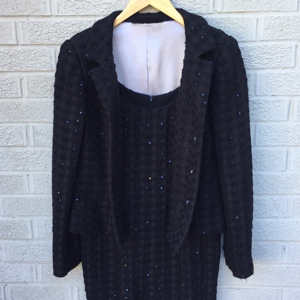 Peggy Jennings Textured Suit Jacket & Dress